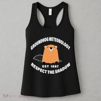 Groundhog Meteorology Respect The Shadow Women's Tank Top thumb 3