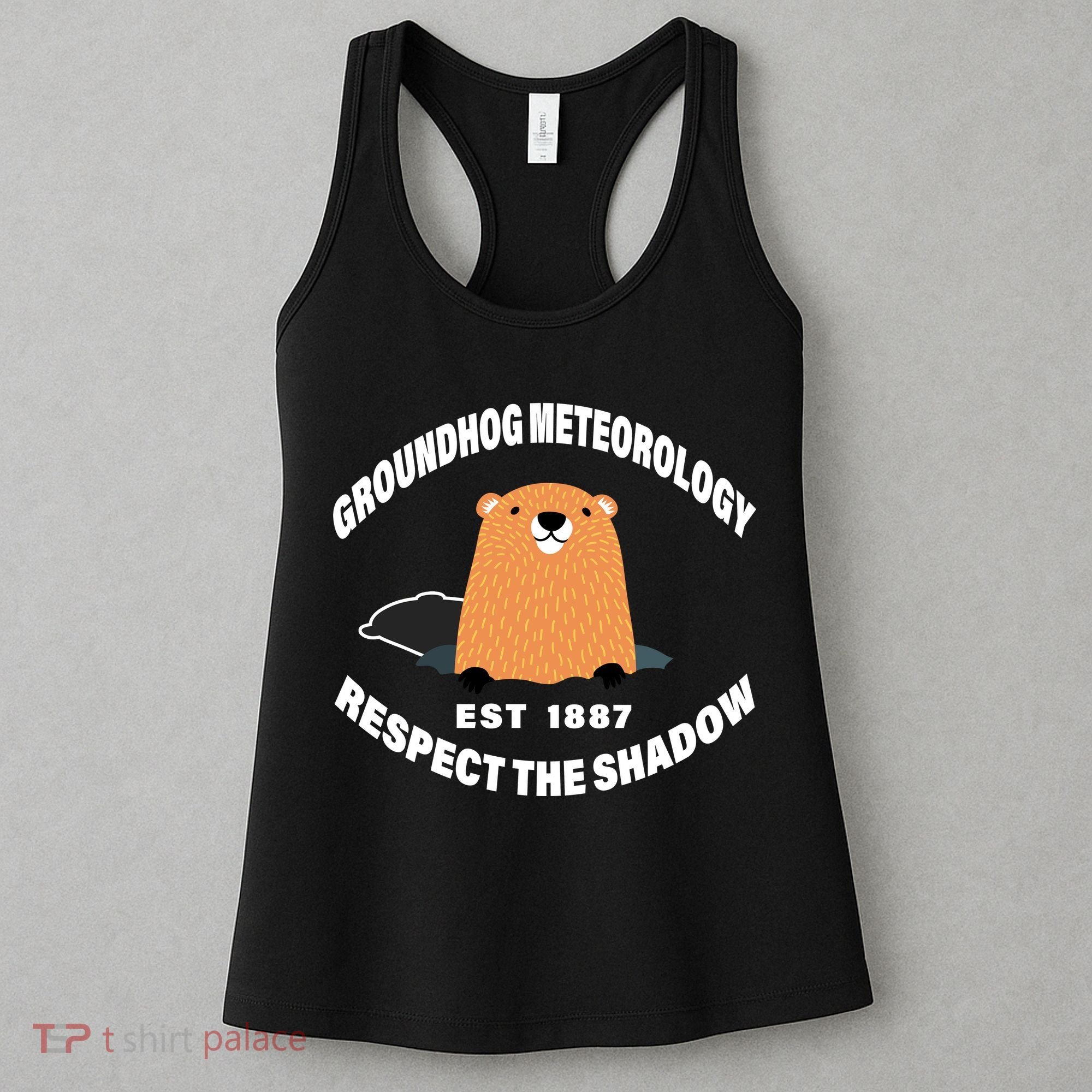 Groundhog Meteorology Respect The Shadow Women's Tank Top