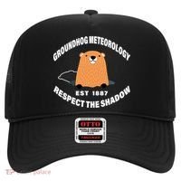 Groundhog Meteorology Respect The Shadow Hat thumb 0