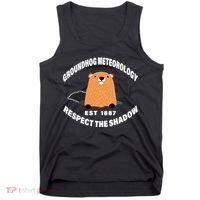 Groundhog Meteorology Respect The Shadow Tank Top thumb 0