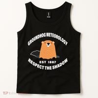 Groundhog Meteorology Respect The Shadow Tank Top thumb 2