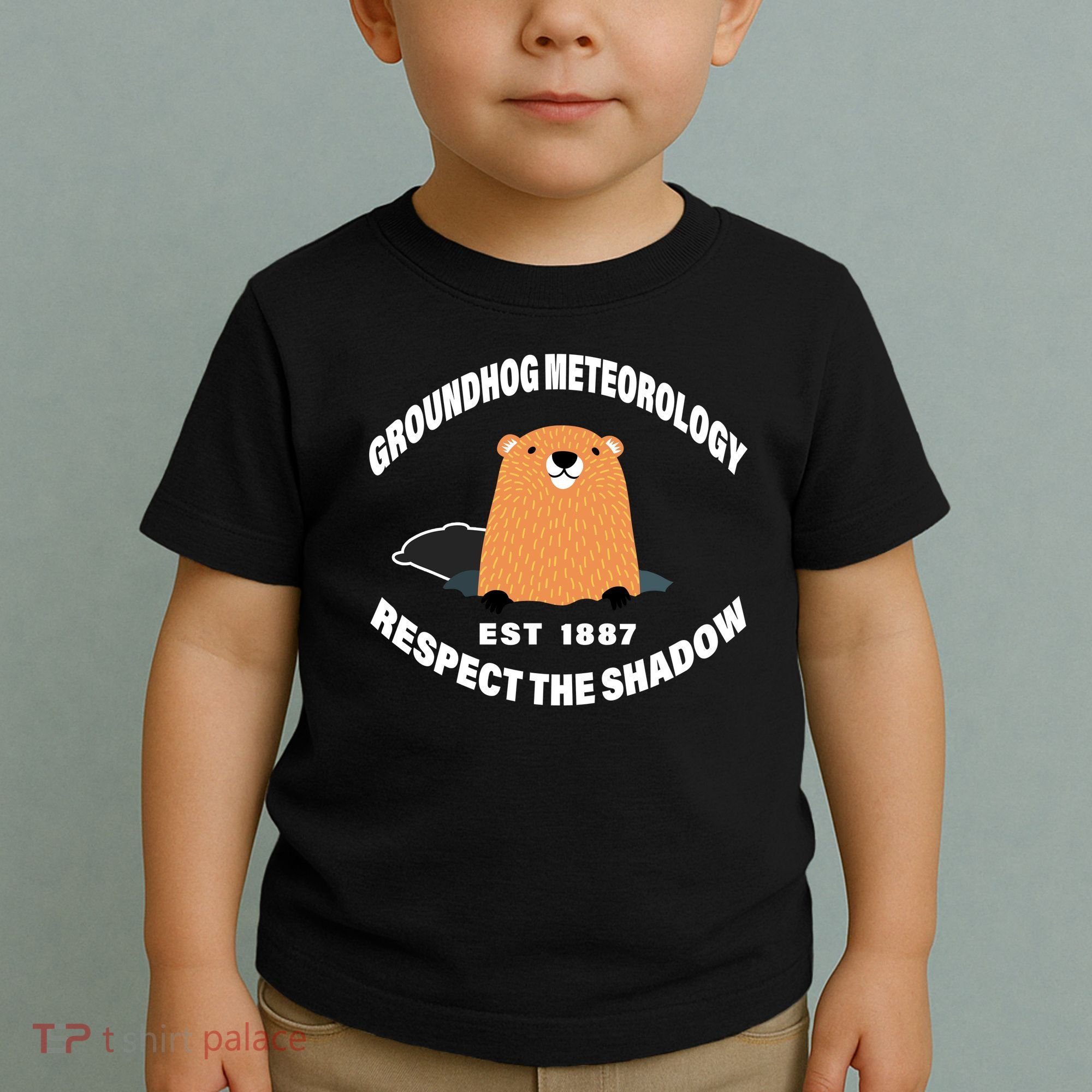 Groundhog Meteorology Respect The Shadow Toddler T-Shirt