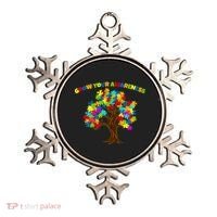 Grow Your Awareness Autism Puzzle Tree Ornament thumb 0
