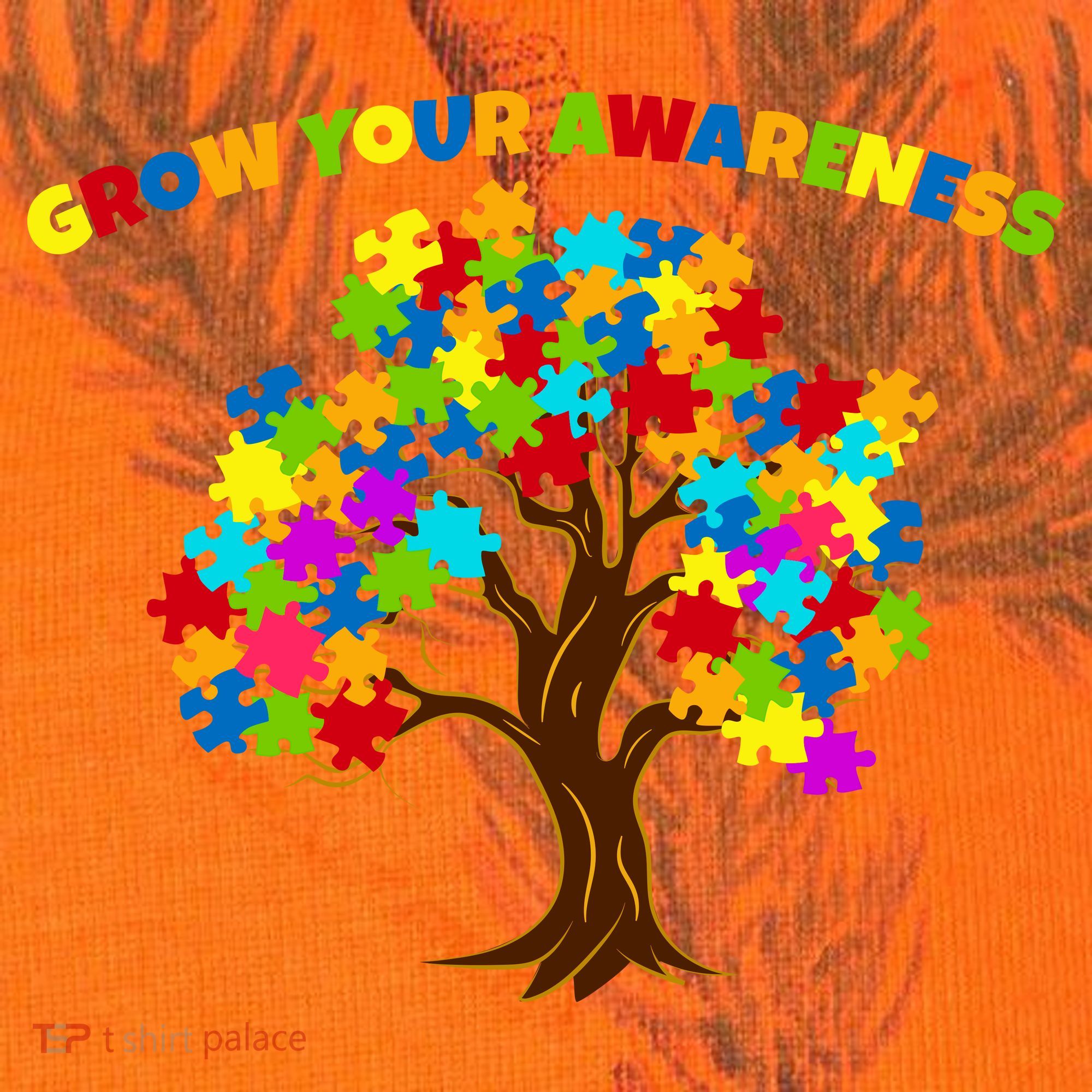 Grow Your Awareness Autism Puzzle Tree Kati Licensed 12" Camo Cuffed Beanie
