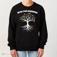 Grow Your Awareness Tree Roots Women's Sweatshirt thumb 0