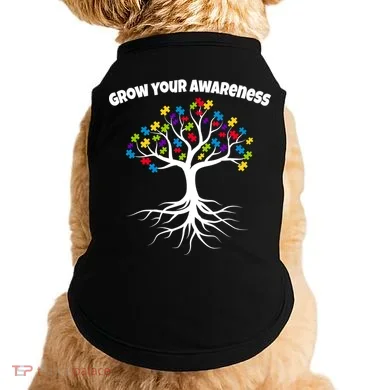 Grow Your Awareness Tree Roots Doggie Tank
