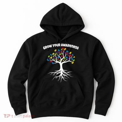 Grow Your Awareness Tree Roots Hoodie
