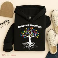 Grow Your Awareness Tree Roots Hoodie thumb 4