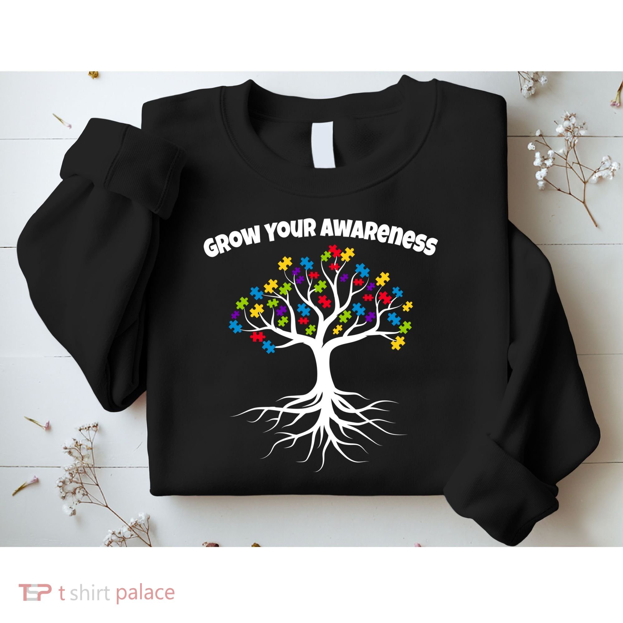 Grow Your Awareness Tree Roots Sweatshirt