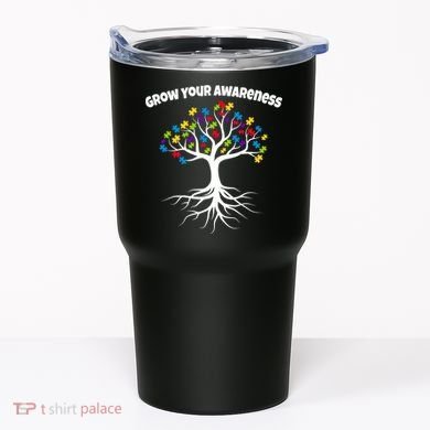 Grow Your Awareness Tree Roots Tumbler