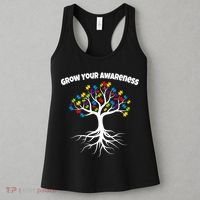 Grow Your Awareness Tree Roots Women's Tank Top thumb 3