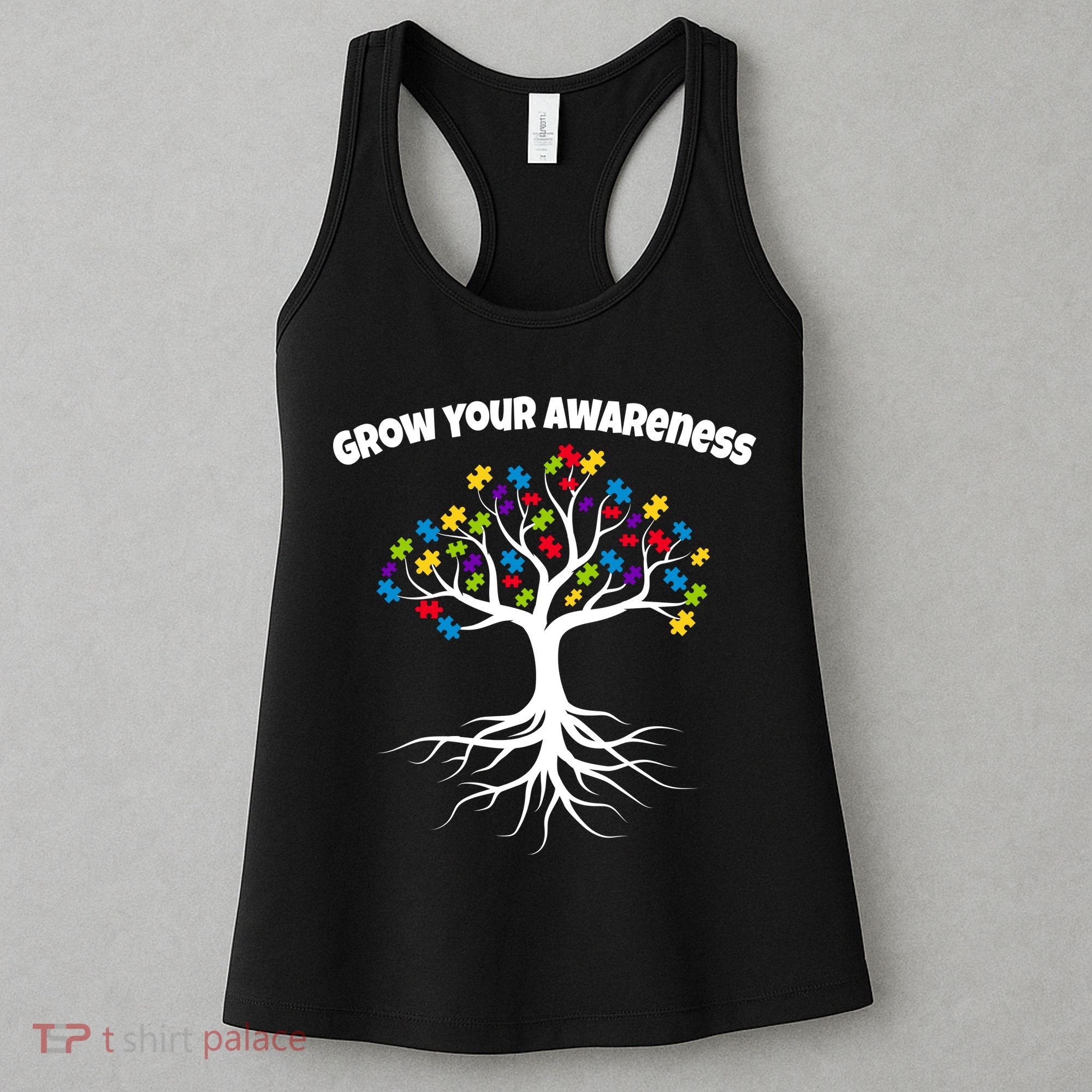 Grow Your Awareness Tree Roots Women's Tank Top
