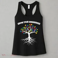 Grow Your Awareness Tree Roots Women's Tank Top thumb 3