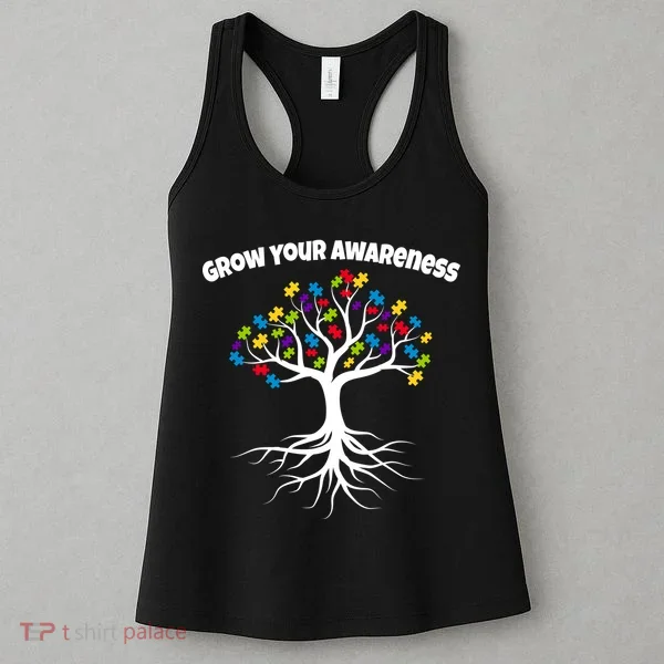 Grow Your Awareness Tree Roots Women's Tank Top