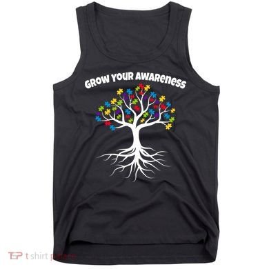 Grow Your Awareness Tree Roots Tank Top
