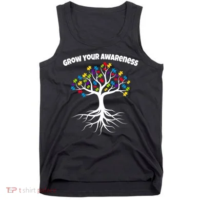 Grow Your Awareness Tree Roots Tank Top
