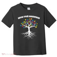 Grow Your Awareness Tree Roots Toddler T-Shirt thumb 0