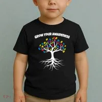 Grow Your Awareness Tree Roots Toddler T-Shirt thumb 2