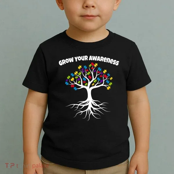 Grow Your Awareness Tree Roots Toddler T-Shirt