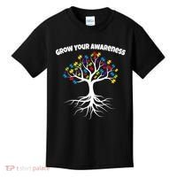 Grow Your Awareness Tree Roots Kids T-Shirt thumb 0
