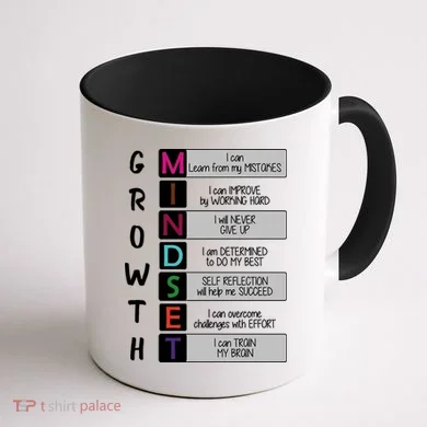 Growth Mindset Coffee Mug back