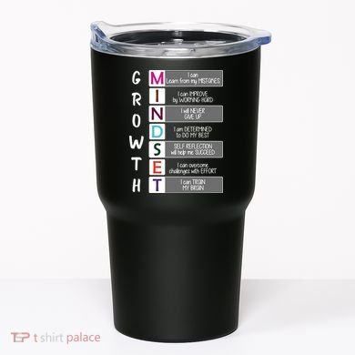 Growth Mindset Tumbler