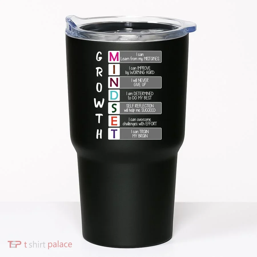 Growth Mindset Tumbler