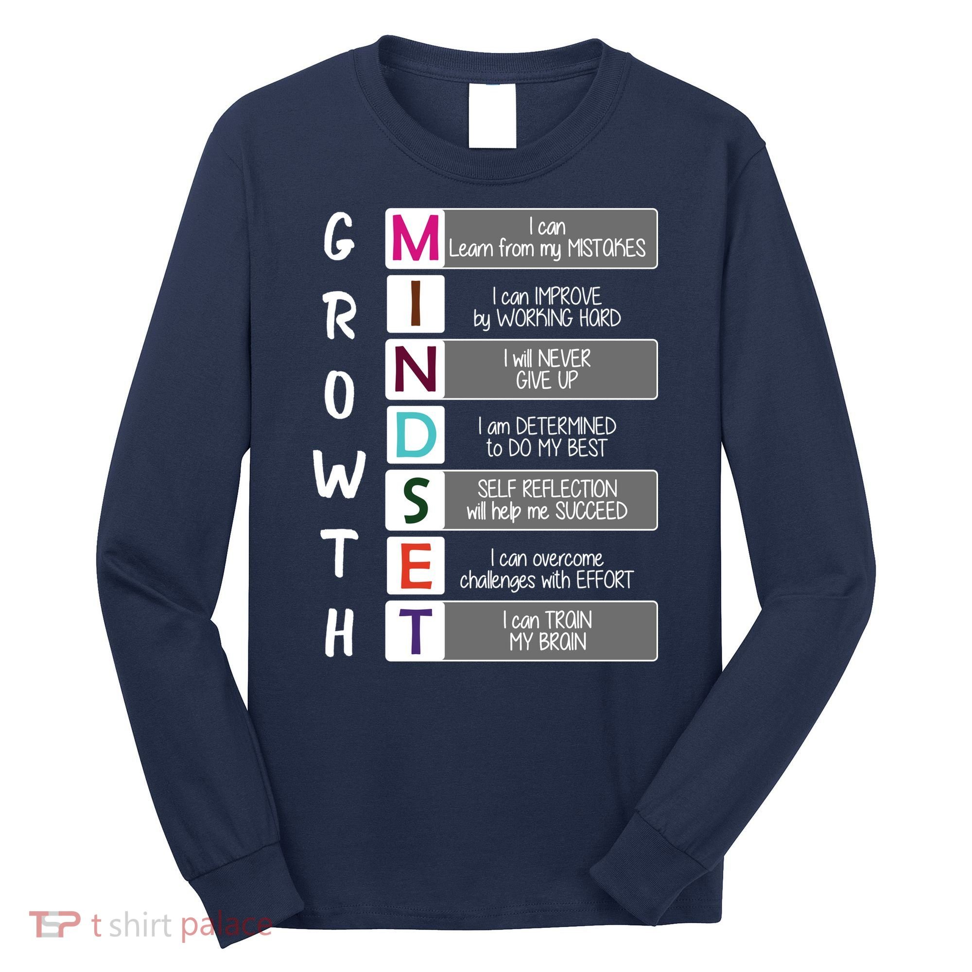 Growth Mindset Long Sleeve Shirt