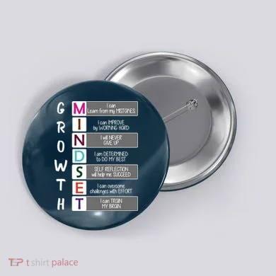 Growth Mindset Button