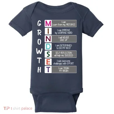 Growth Mindset Baby Bodysuit