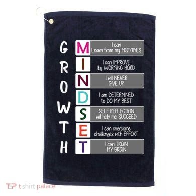 Growth Mindset Golf Towel