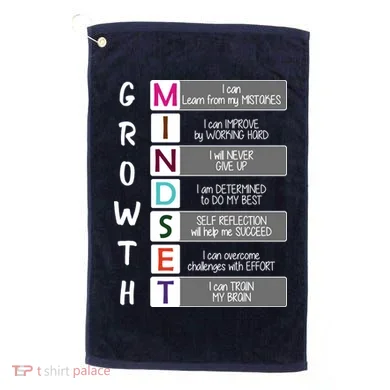 Growth Mindset Golf Towel