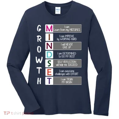 Growth Mindset Women's Long Sleeve Shirt