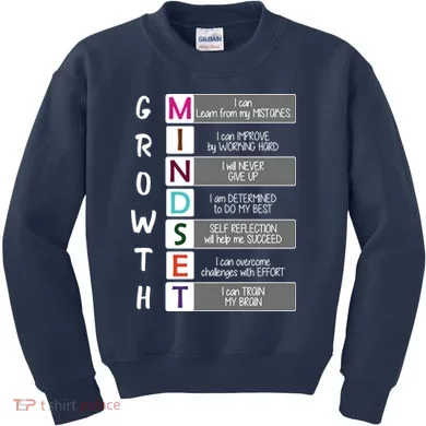 Growth Mindset Kids Sweatshirt
