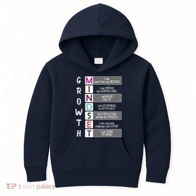 Growth Mindset Kids Hoodie