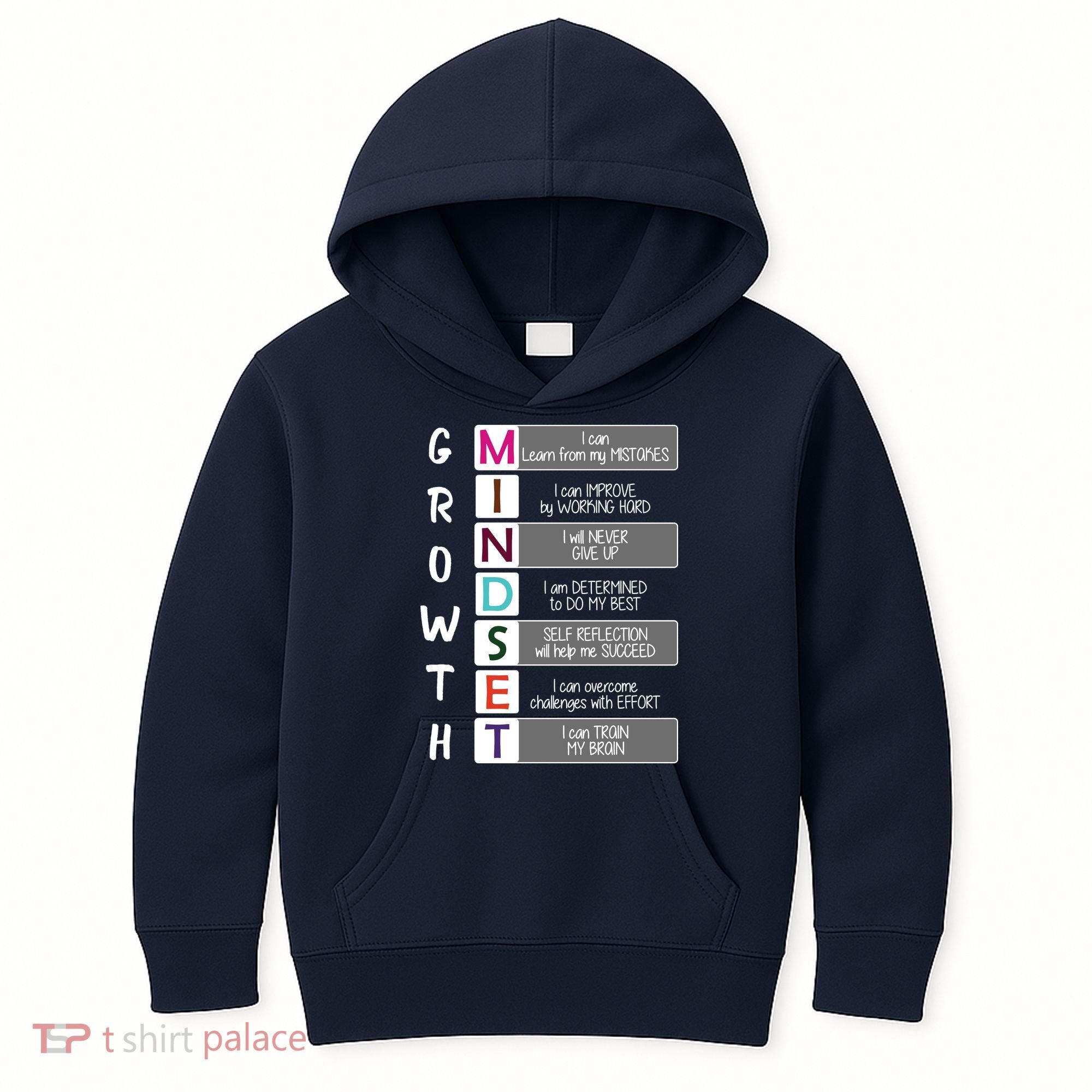 Growth Mindset Kids Hoodie