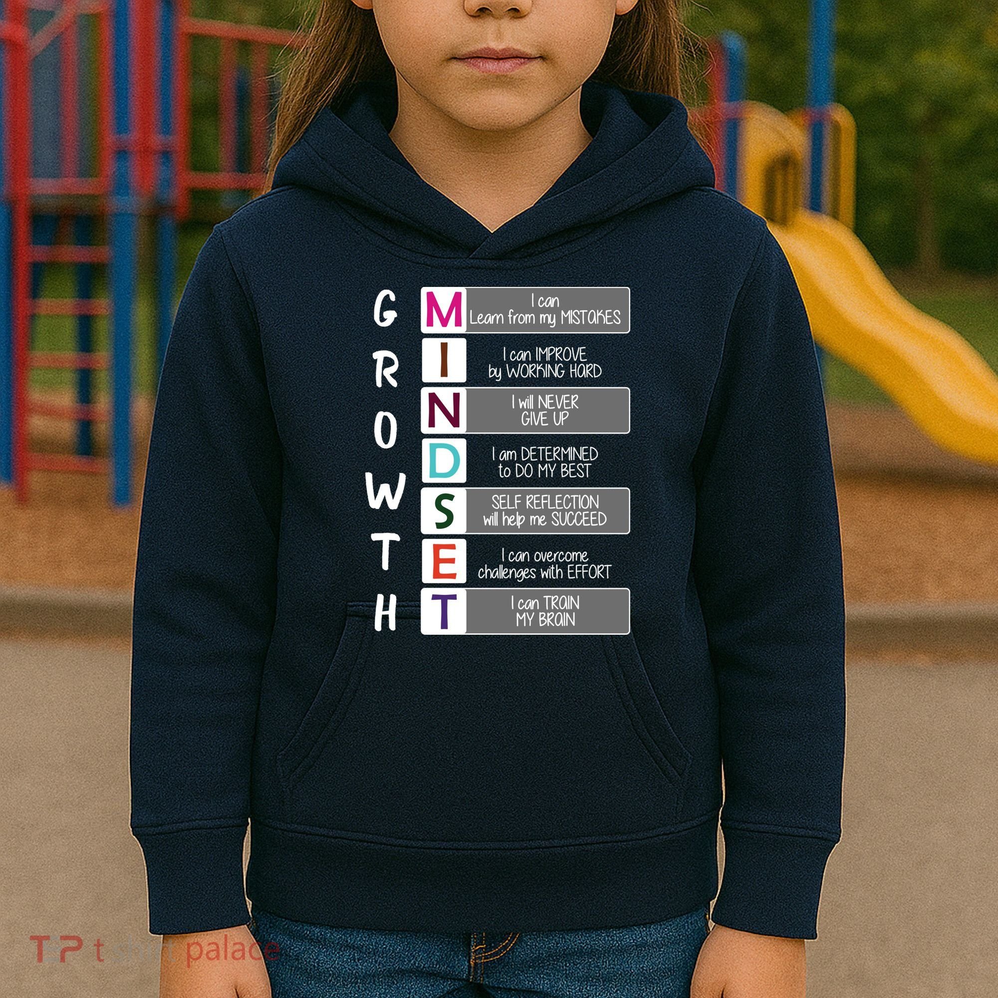 Growth Mindset Kids Hoodie