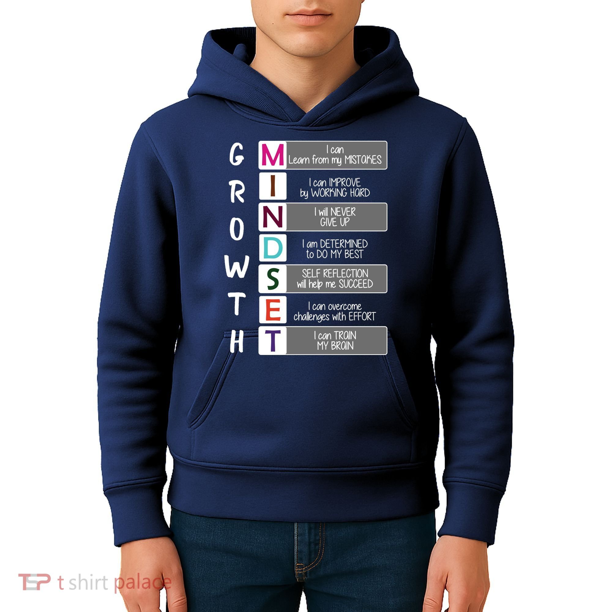 Growth Mindset Kids Hoodie