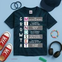 Growth Mindset Kids Tie-Dye T-Shirt thumb 2
