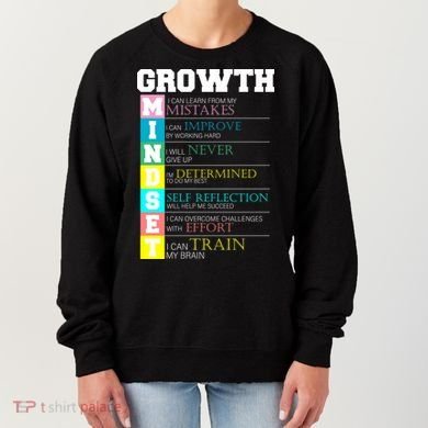 Growth New Mindset And Resolution  Women's Sweatshirt