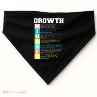 Growth New Mindset And Resolution  USA-Made Doggie Bandana thumb 0