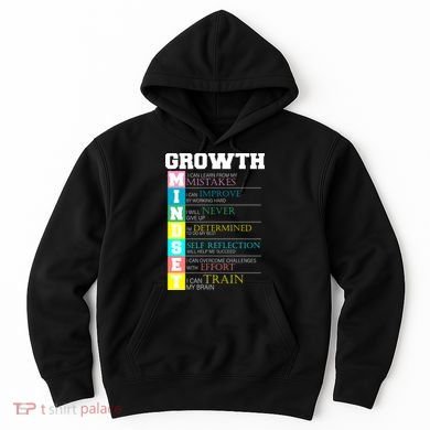 Growth New Mindset And Resolution  Hoodie