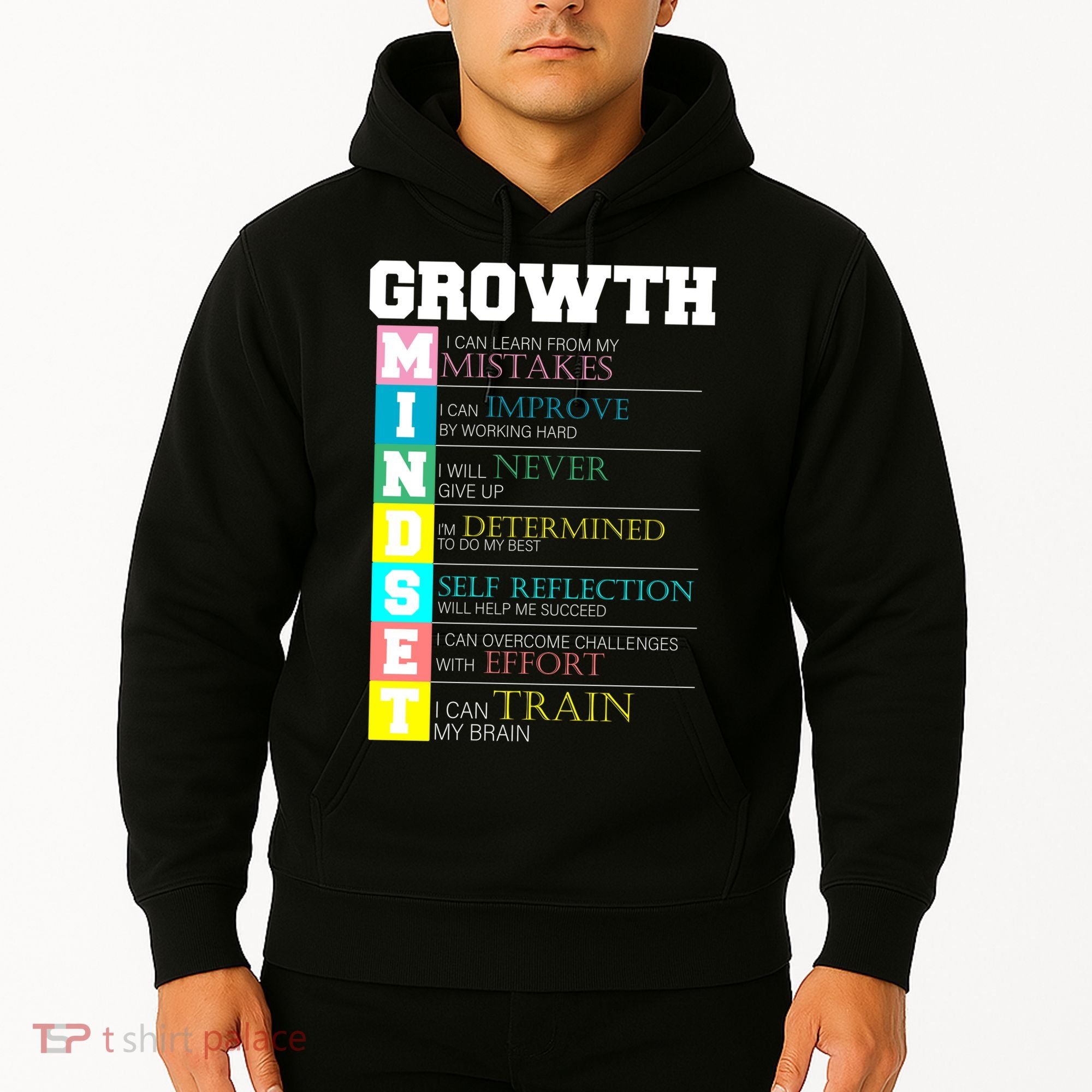 Growth New Mindset And Resolution  Hoodie