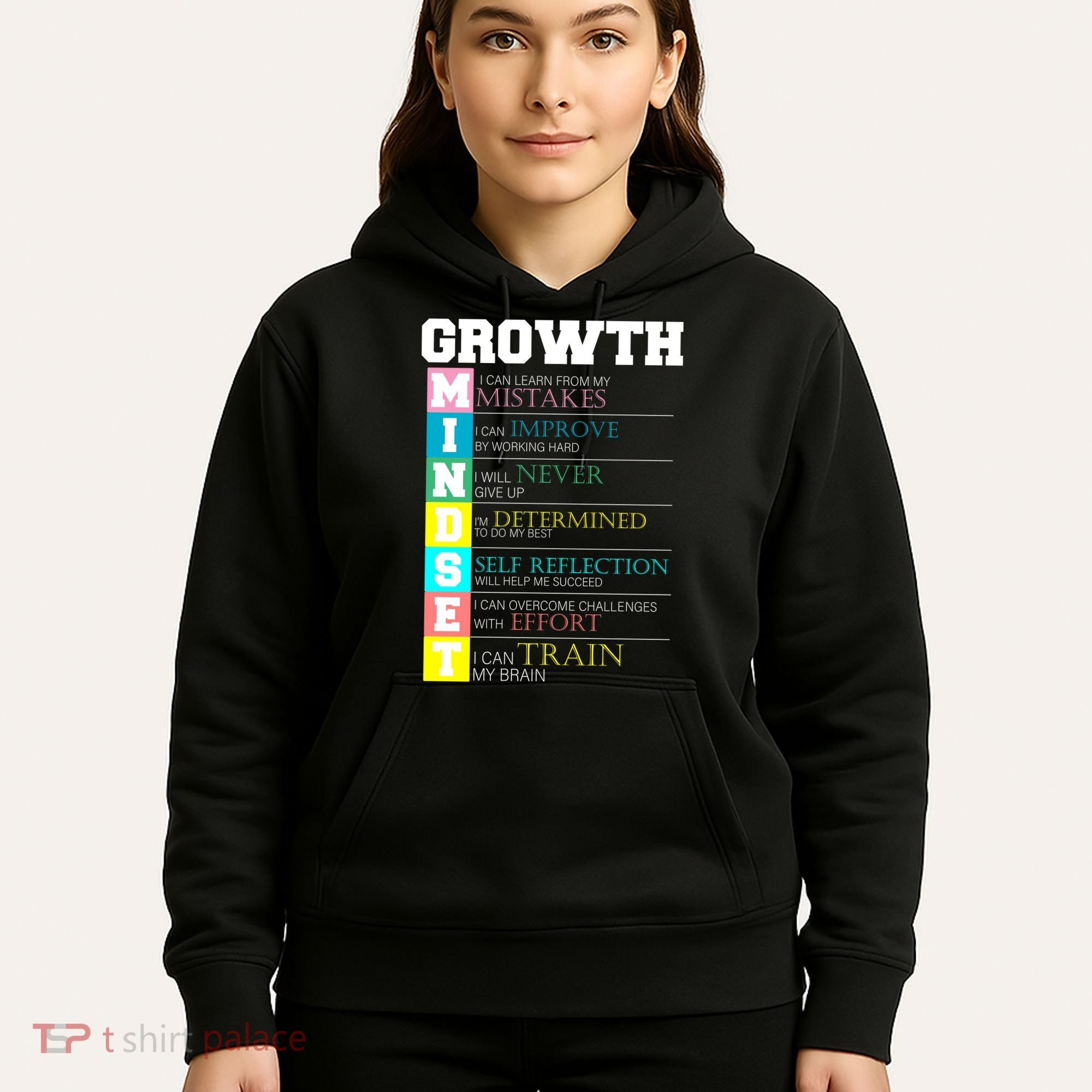 Growth New Mindset And Resolution  Hoodie