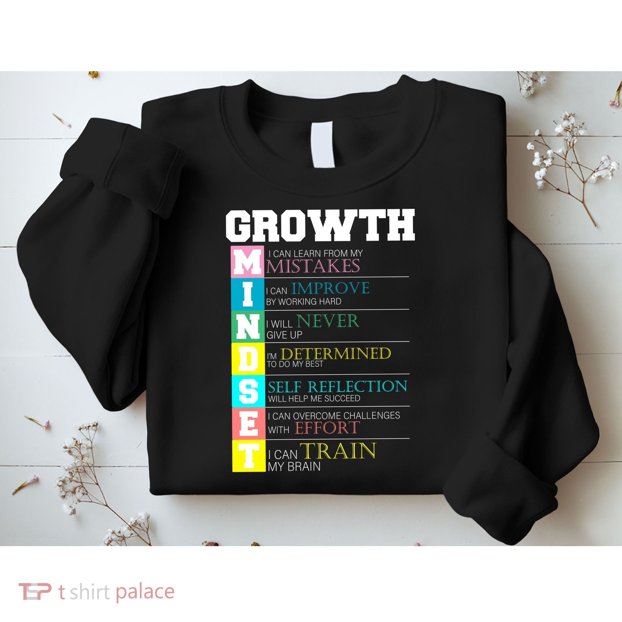 Growth New Mindset And Resolution  Sweatshirt