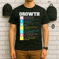 Growth New Mindset And Resolution  T-Shirt thumb 6