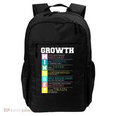 Growth New Mindset And Resolution  Backpack