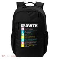 Growth New Mindset And Resolution  Backpack thumb 0