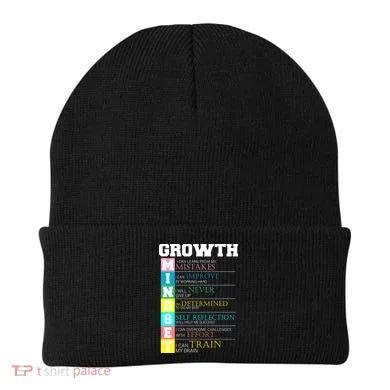 Growth New Mindset And Resolution Beanie
