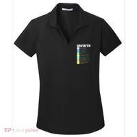 Growth New Mindset And Resolution  Women's Dry Zone Grid Polo thumb 0